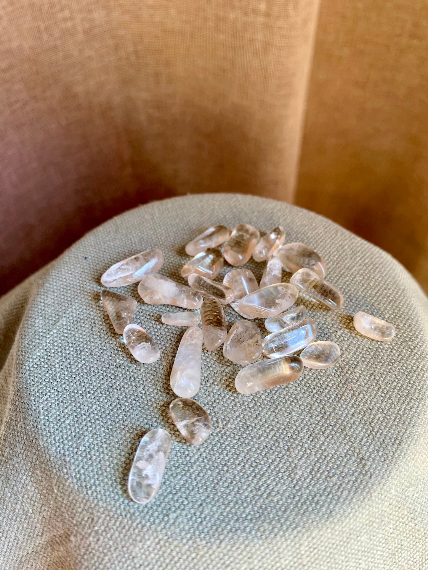 Bergskristall trumlad