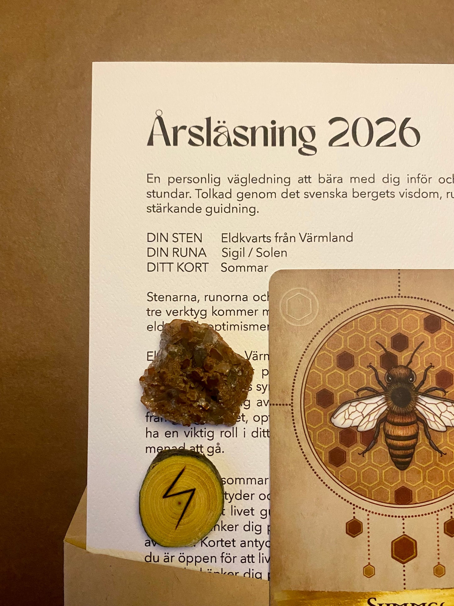 ÅRSLÄSNING 2026 - förbokning
