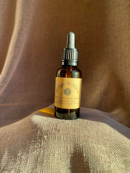 Heliga droppar: beskydd, rening & klarhet